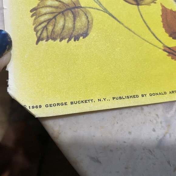 Vintage Cartoon George Buckett Art Poster Print Animals Whimsical Elephant Pig - Picture 5 of 10